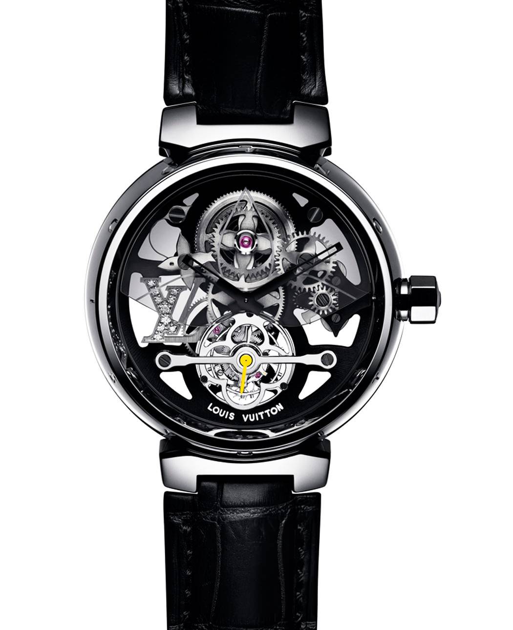 TAMBOUR MONOGRAM TOURBILLON WATCH de Louis Vuitton