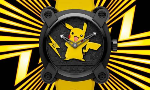Romain Jerome juega con Pokémon