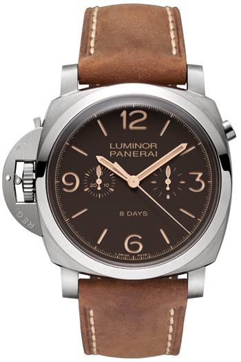 Luminor 1950 Chrono Monopulsante Left-Handed 8 Days de Officine Panerai