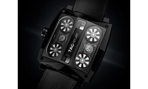 LVMH - TAG HEUER - El V4 Tourbillon... ¡con transmisión por correa!