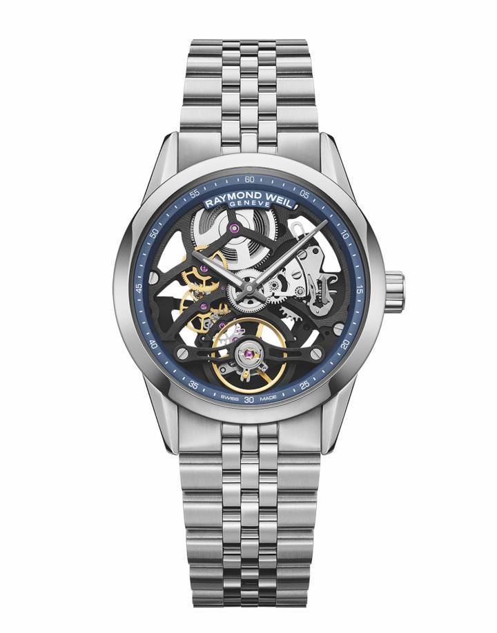 Raymond Weil Freelancer Calibre RW1212 Skeleton ahora en 38mm