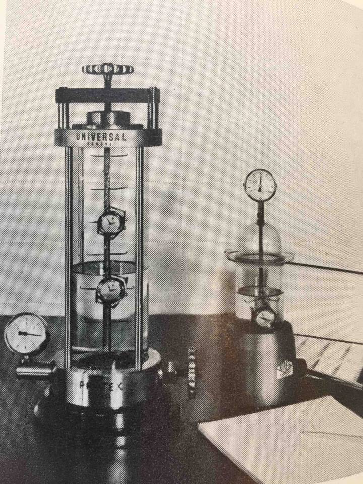 Tests de resistencia del Polerouter en los laboratorios de Universal Genève