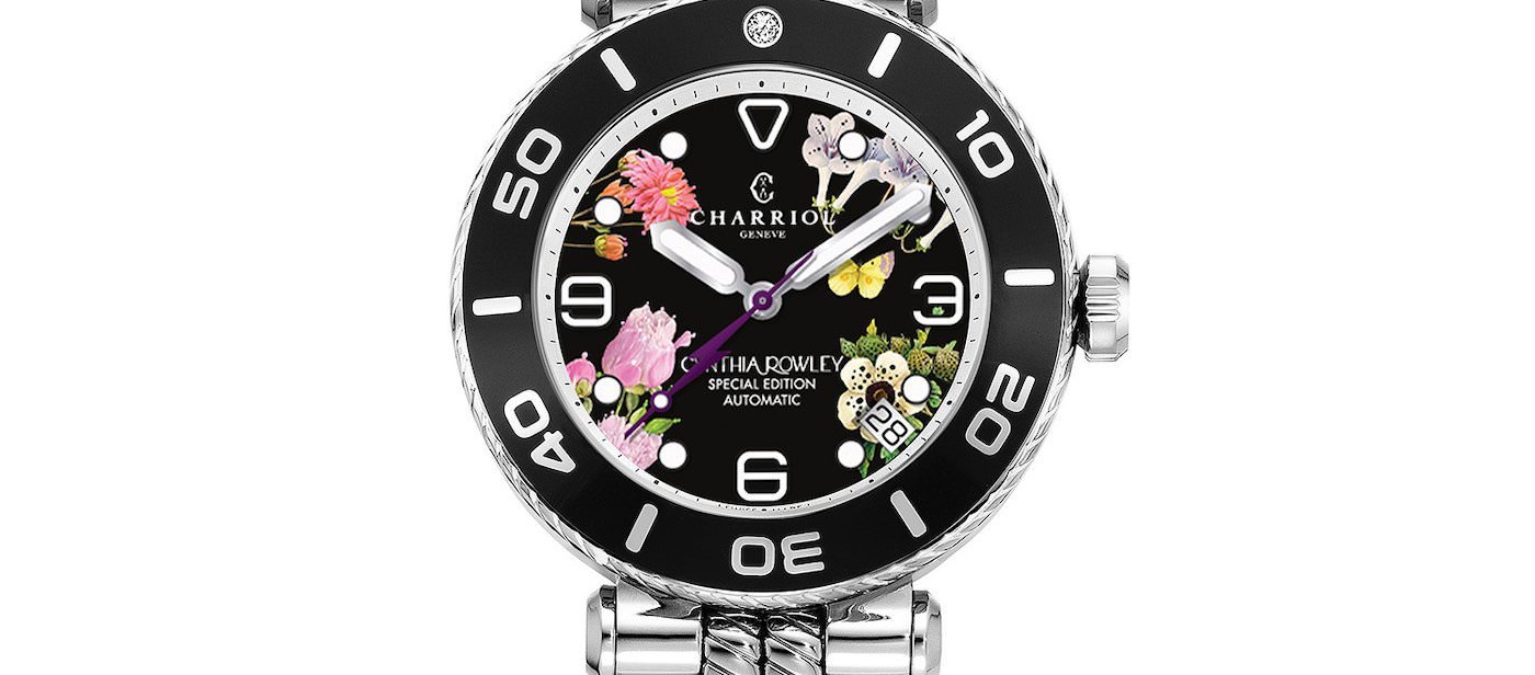 Charriol x Cynthia Rowley lanzan el Limited-Edition Surf Navigator Watch