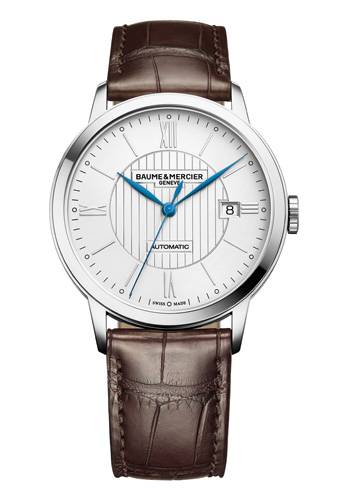 Classima Men Steel Automatic, Correa de Cocodrilo - 10214
