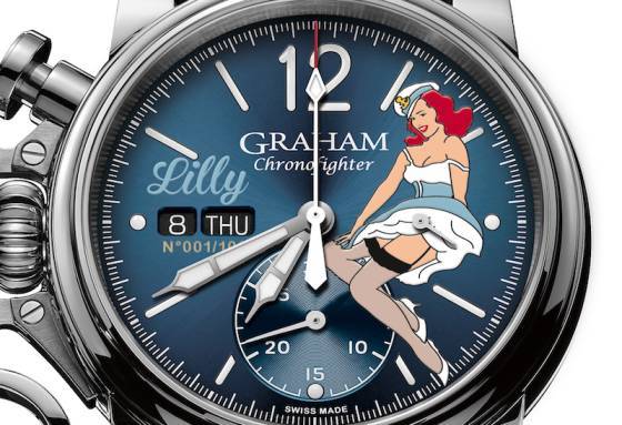 Graham deviene nostálgico con el Chronofighter Vintage Nose Art