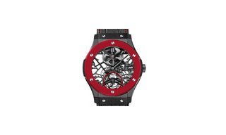 Primicia mundial de Hublot: cerámica roja