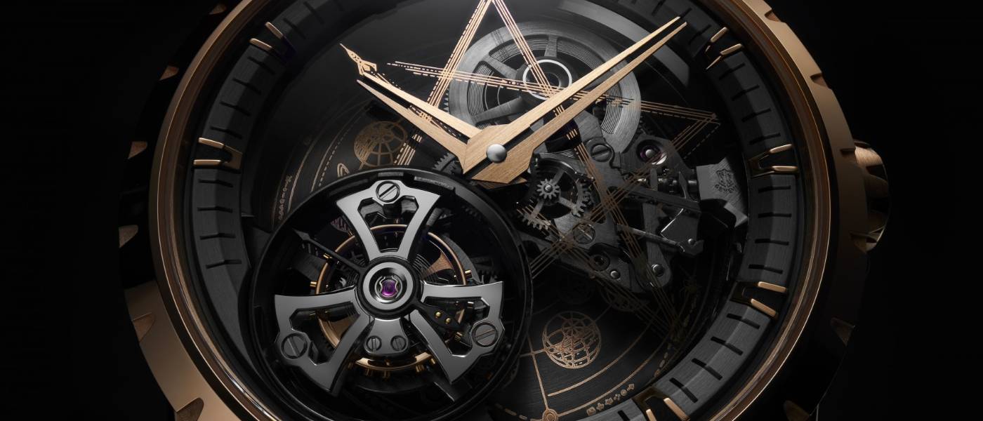 Roger Dubuis presenta el Excalibur Dr. Woo Monotourbillon
