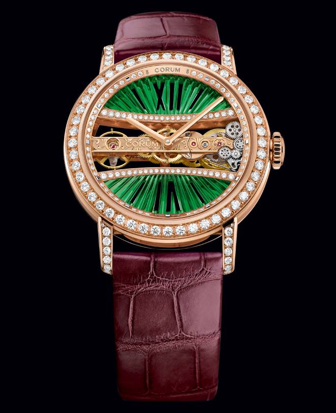 LADY GOLDEN BRIDGE ROUND 39 MM de Corum