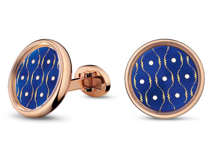 Gemelos en Esmalte Paillonné de Jaquet Droz
