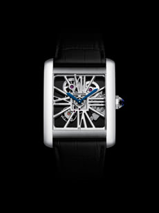 Reloj Tank MC Skeleton en Paladio, calibre 9611 MC