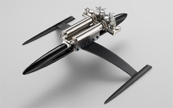 La MusicMachine de MB&F & Reuge en Negro