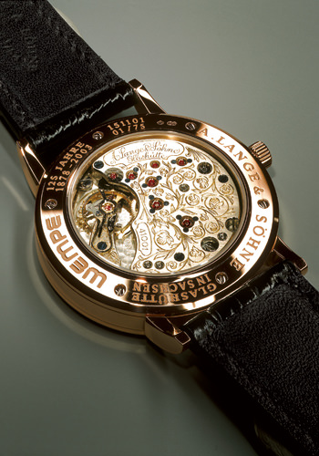 A. Lange & Söhne para Wempe
