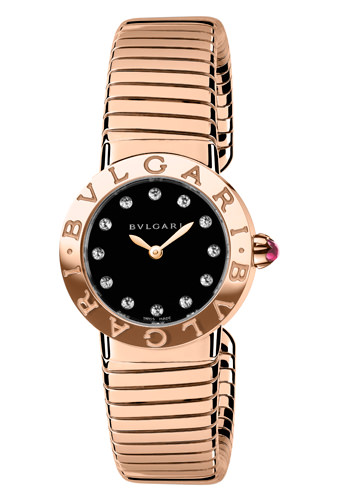 Bulgari Bulgari Tubogas (oro rosa y diamantes)