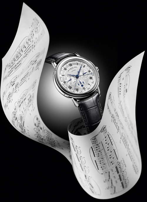 El Maestro Phase de Lune Semainier de Raymond Weil