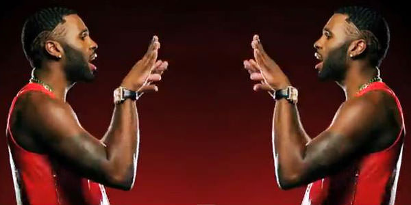 Jason Derulo llevando IceLink (Reloj AMFL1RGL 6Timezone Ambassador)