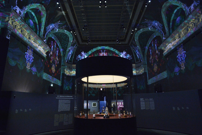 Vista de la inauguración privada de la exposición Cartier: Le Style et L'Histoire en Le Grand Palais