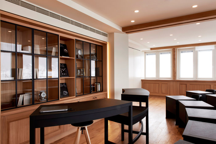 El interior de la Maison d'Antoine