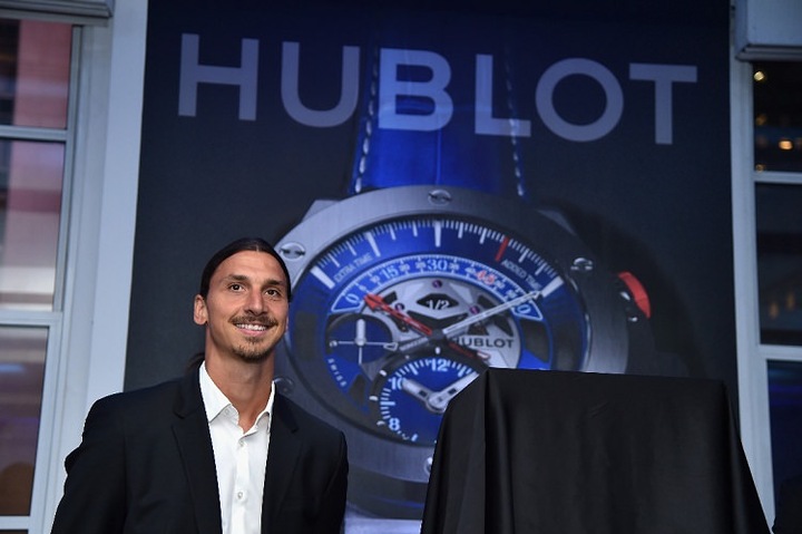 Zlatan Ibrahimovic del Paris Saint-Germain