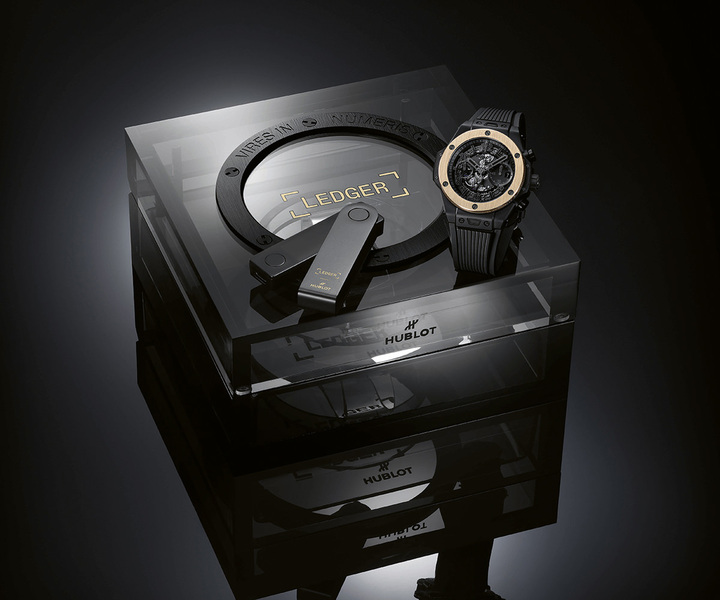 El Big Bang Unico Ledger de Hublot se entrega con una billetera de hardware de criptomonedas.
