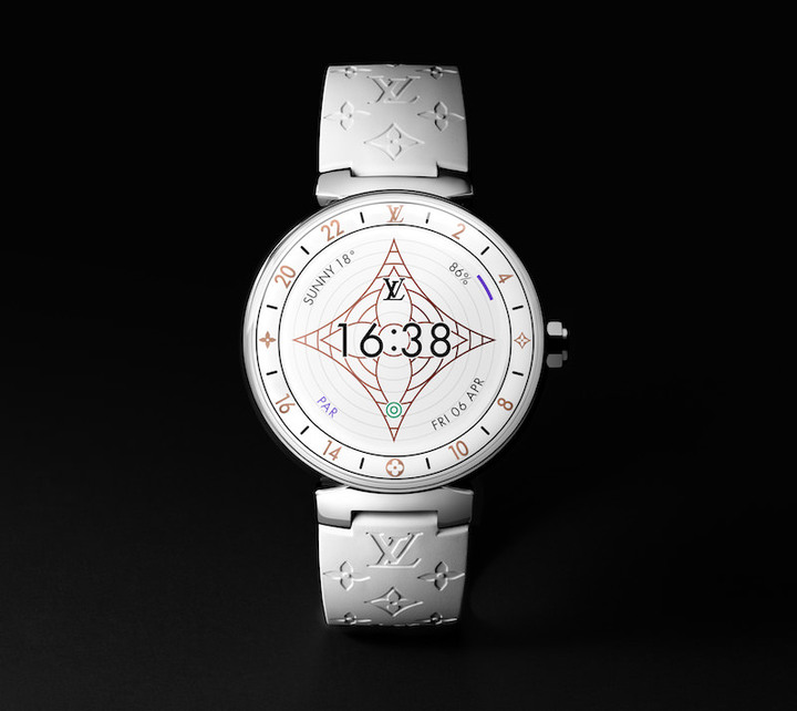 El Tambour Horizon Monogram White
