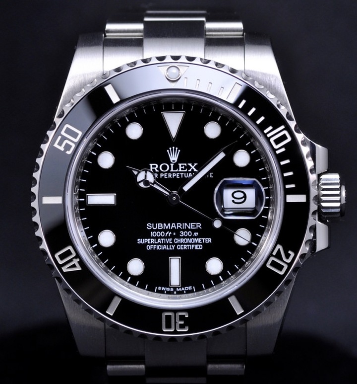 El icónico (y a menudo copiado) Rolex Submariner