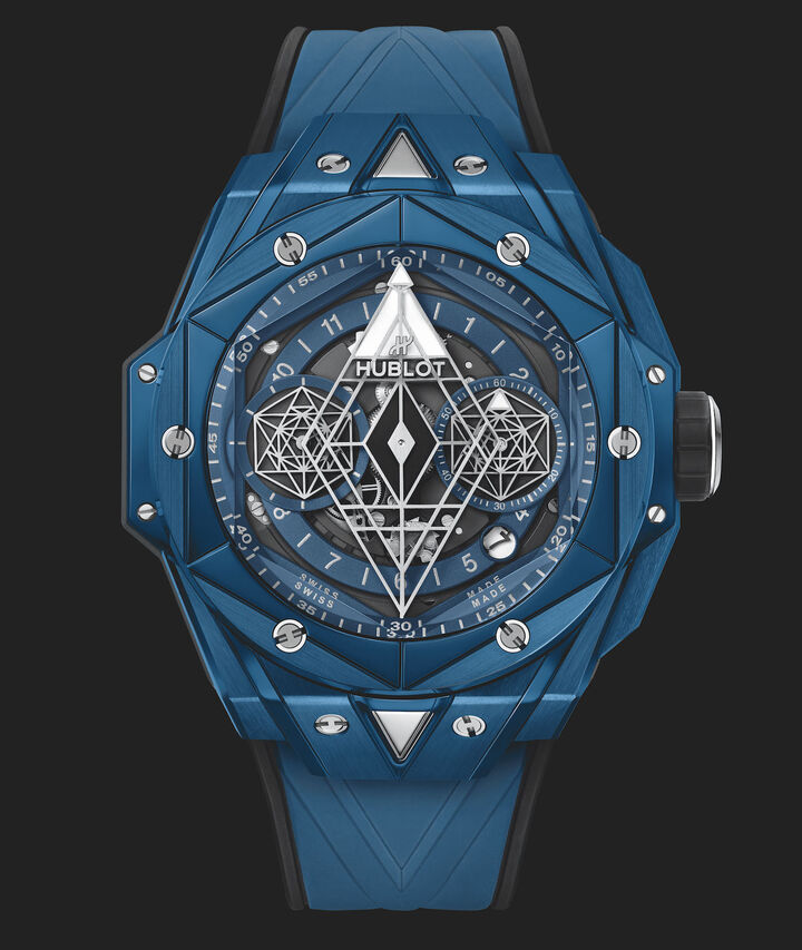 Hublot y Sang Bleu están colaborando en un nuevo tríptico de cerámica, tres Big Bangs en series limitadas.