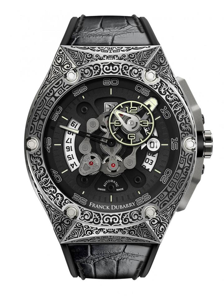 FRANCK DUBARRY CRAZY WHEEL TATTOO BRASS